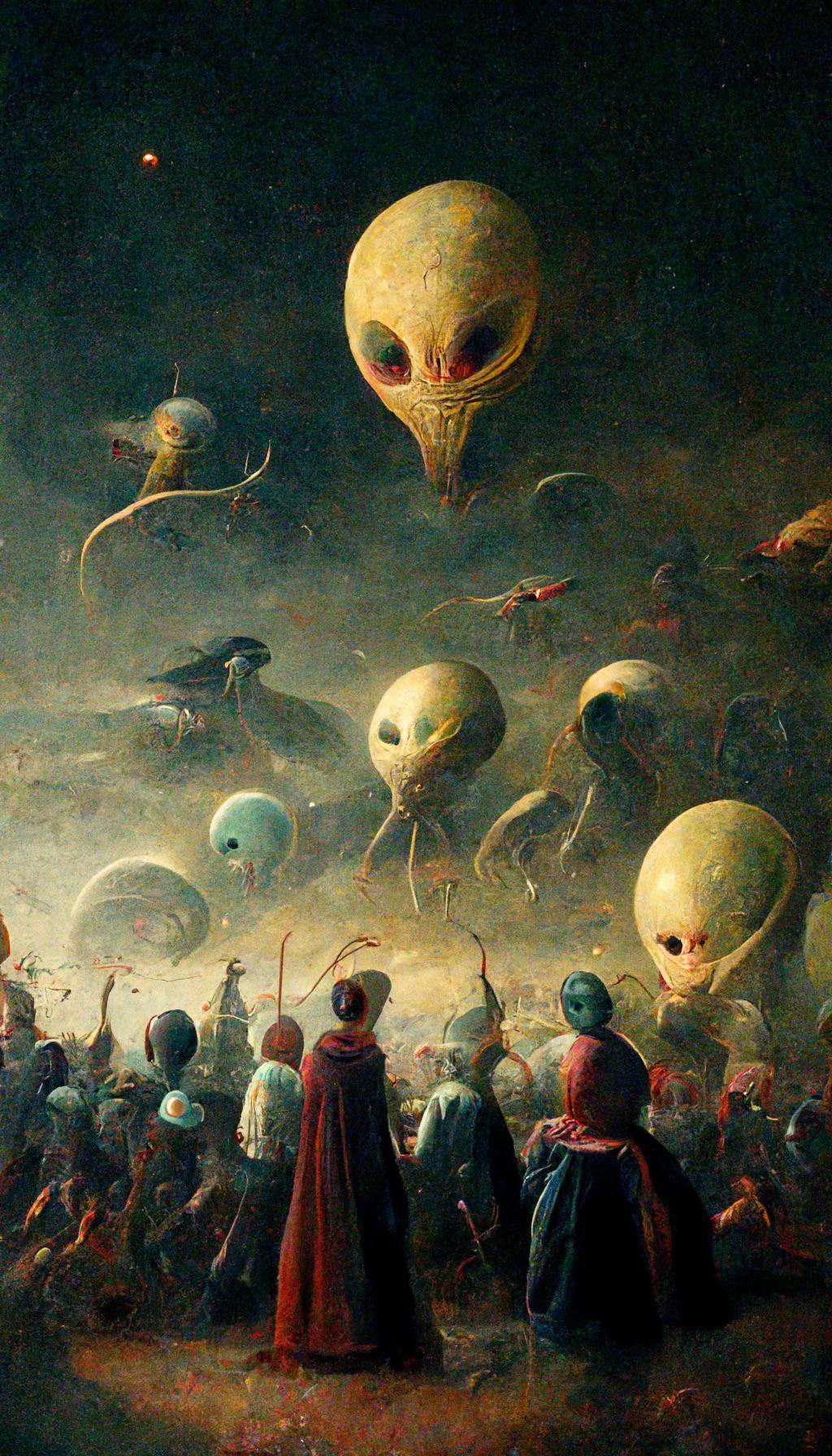 Renaissance Alien Invasion